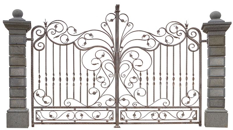 Fabricant,  portail,  en, fer, forgé, Maroc, Casablanca, Rabat, Agadir, Marrakech, 